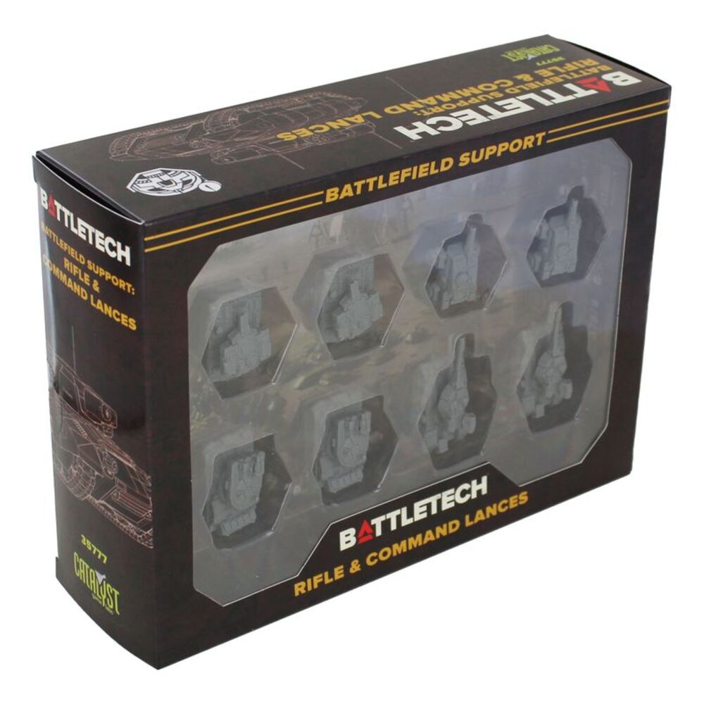 BattleTech Mercenaries Forcepack: Battlefield Support - Rifle & Command Lances